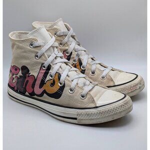 Converse Women's Size 8 Chuck Taylor All Star High Girls Unite Colorful High Top